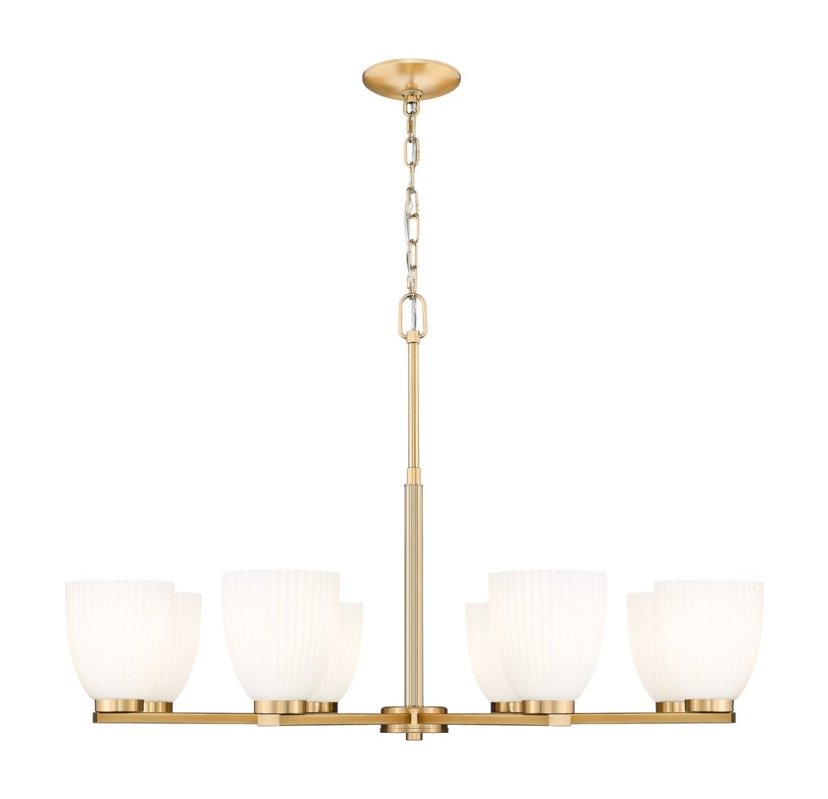 Lustre Naya - Or moderne 33 1/4" by Z-Lite | Luminaires & cie