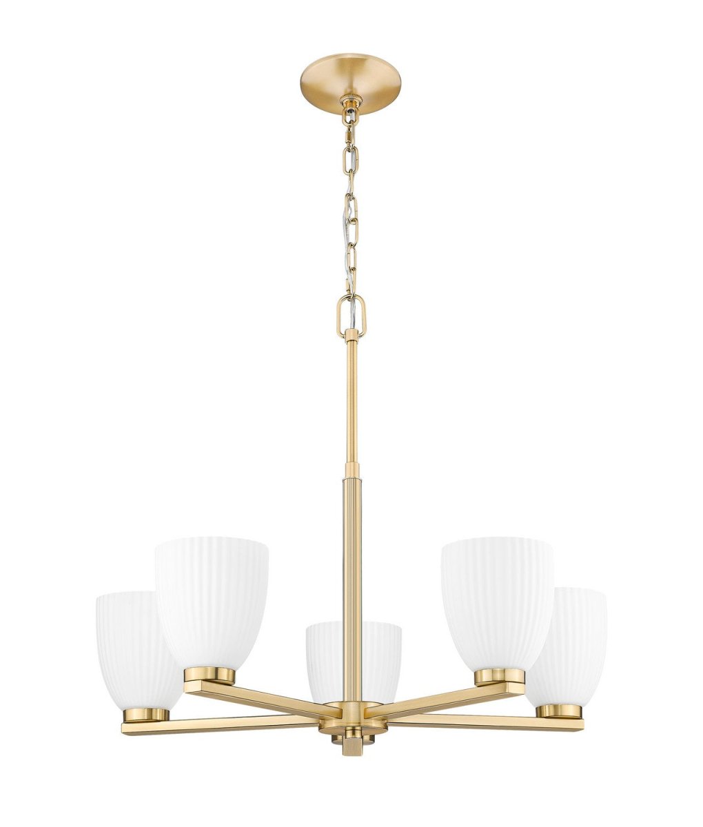 Lustre Naya - Or moderne 33 1/4" by Z-Lite | Luminaires & cie