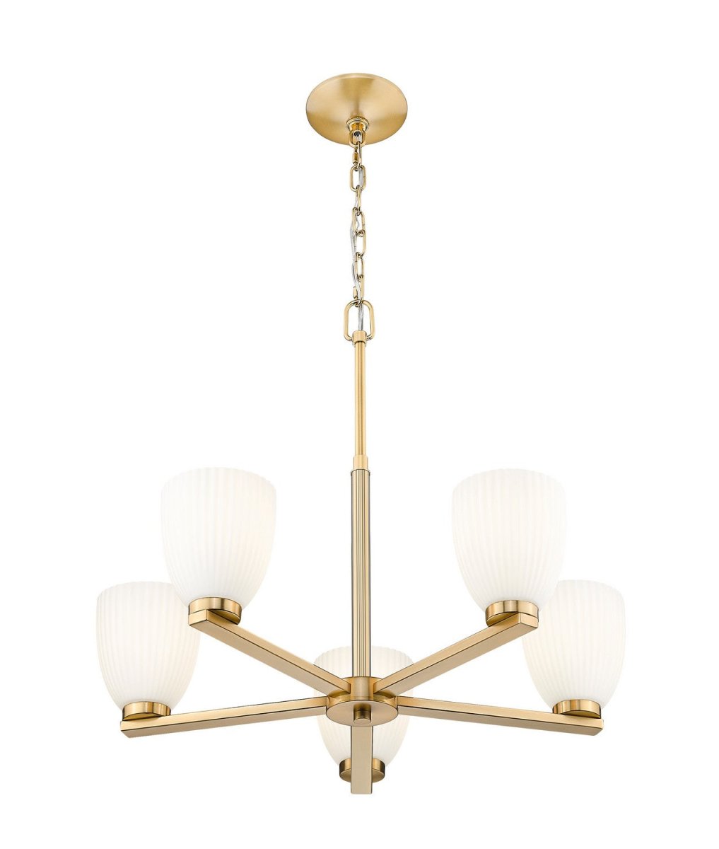 Lustre Naya - Or moderne 33 1/4" by Z-Lite | Luminaires & cie