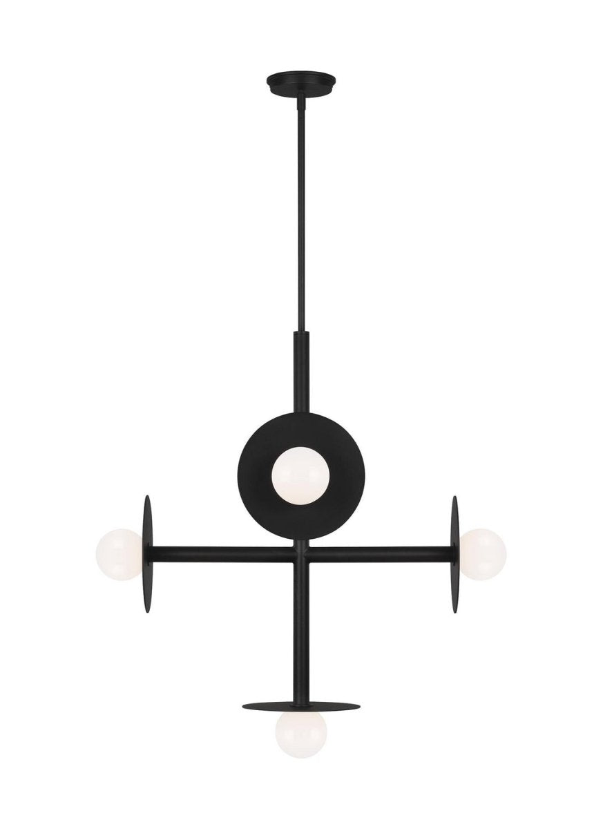 Lustre Nodes - Midnight Black 27.25 by Visual Comfort Studio | Luminaires & cie