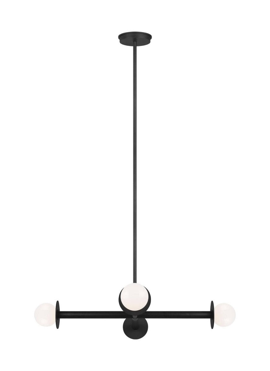 Lustre Nodes - Midnight Black 30 by Visual Comfort Studio | Luminaires & cie