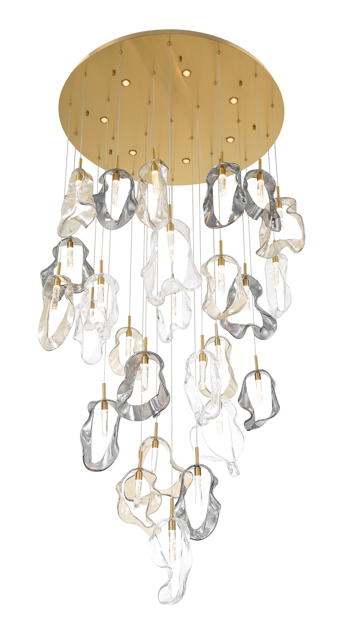 Lustre Norah Or, 39" – vue 4
