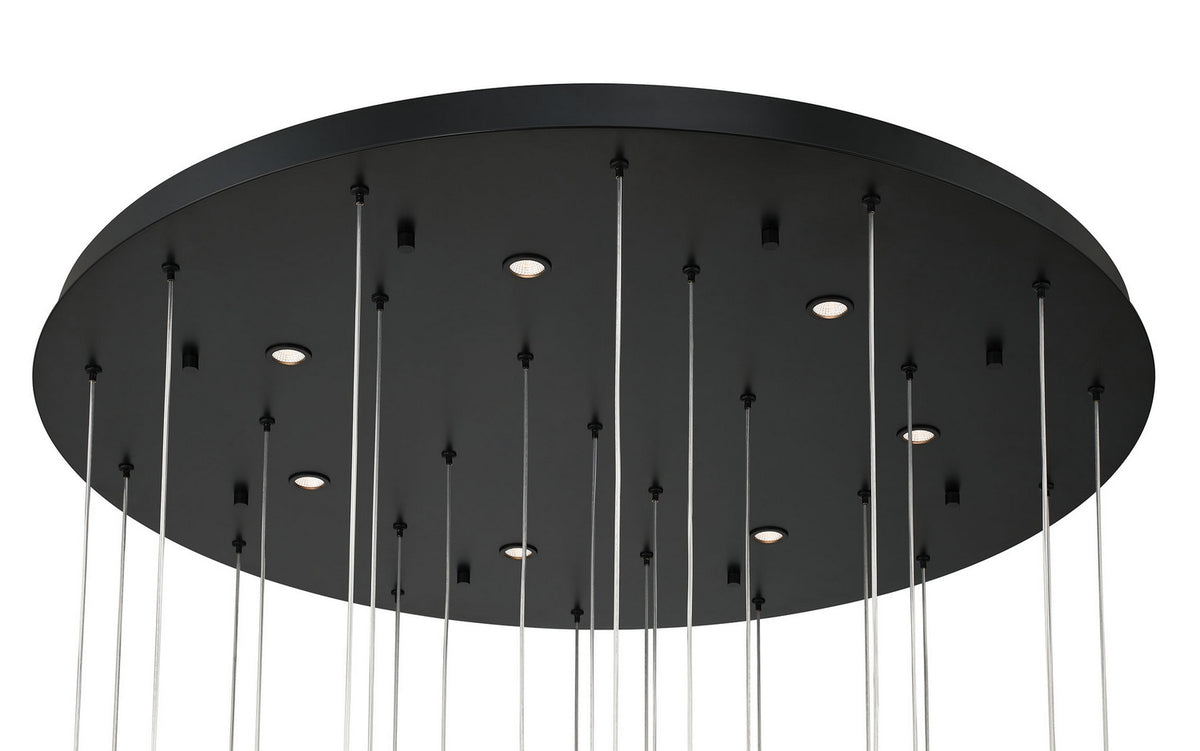 Lustre Norah Noir mat, 39" – vue 8