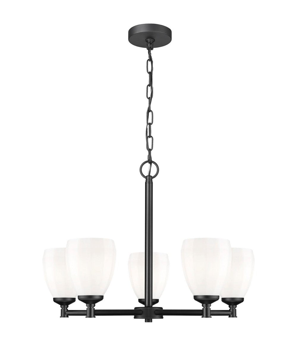 Lustre Oren - Noir mat 25" by Z-Lite | Luminaires & cie