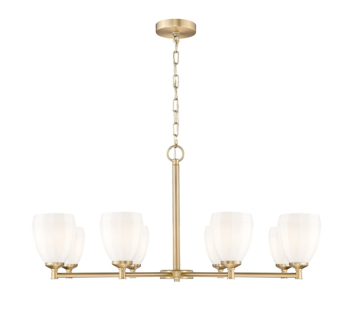 Lustre Oren - Or moderne 42" by Z-Lite | Luminaires & cie