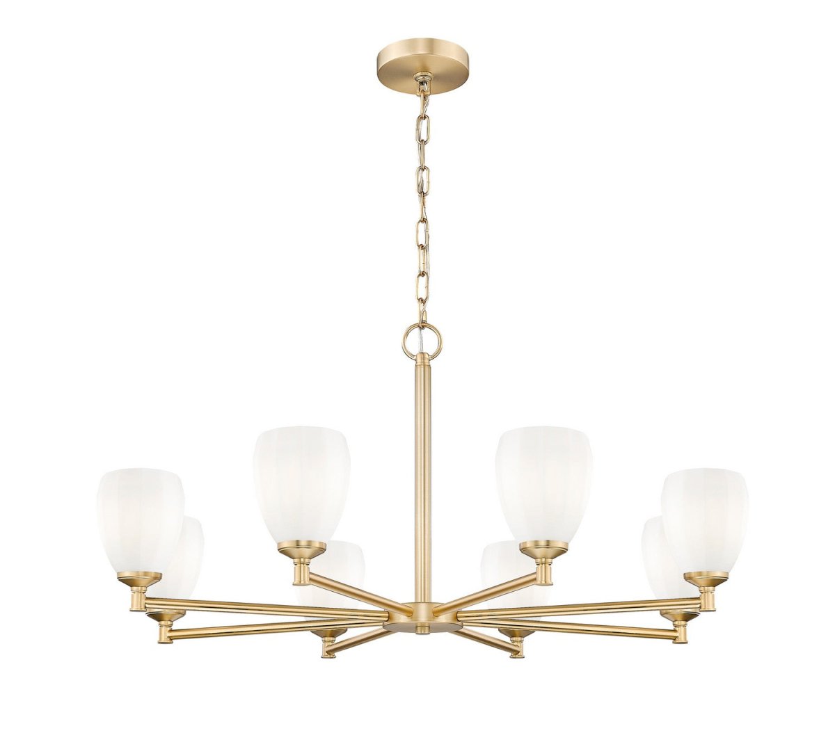 Lustre Oren - Or moderne 42" by Z-Lite | Luminaires & cie