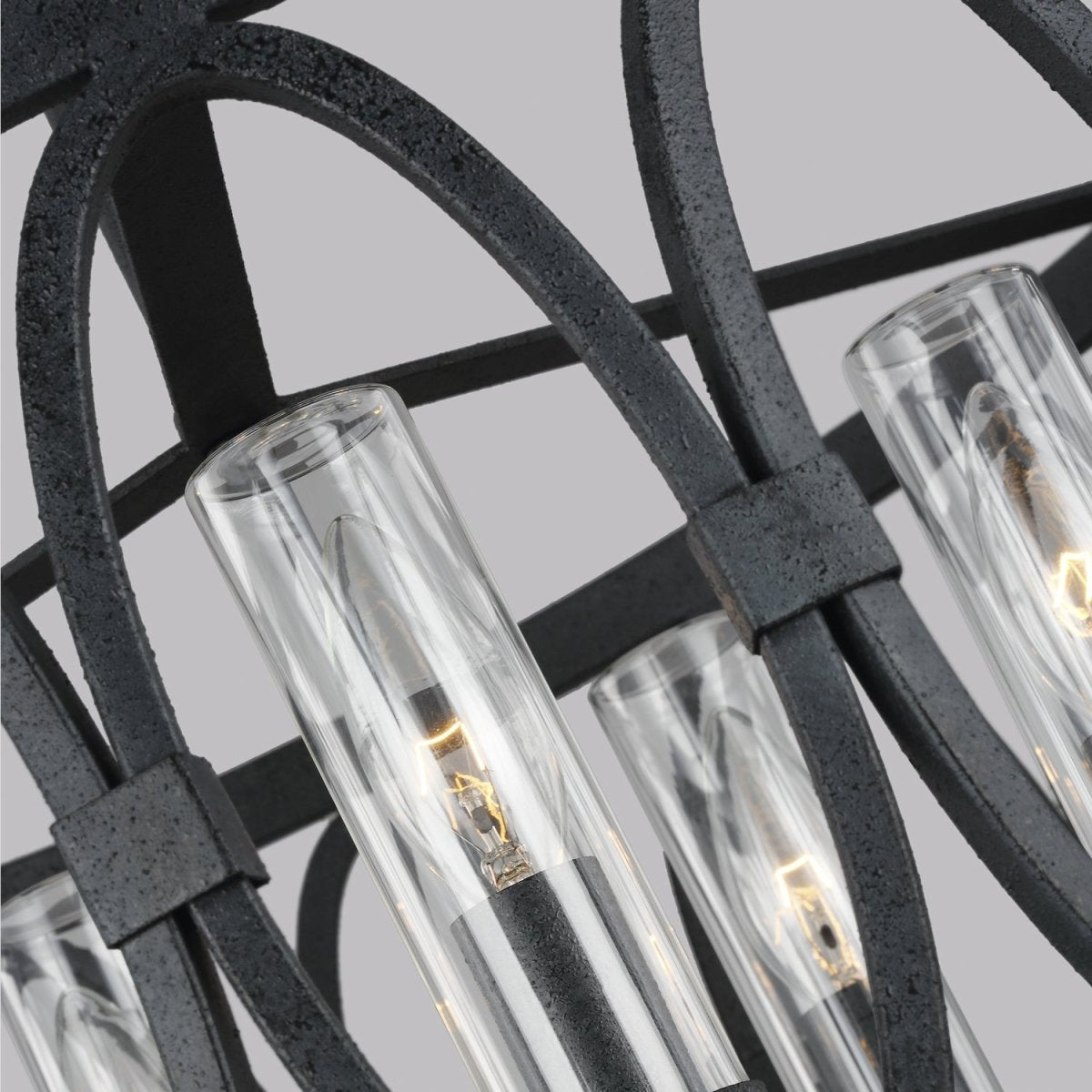 Lustre Patrice - Dark Weathered Zinc 21 by Visual Comfort Studio | Luminaires & cie