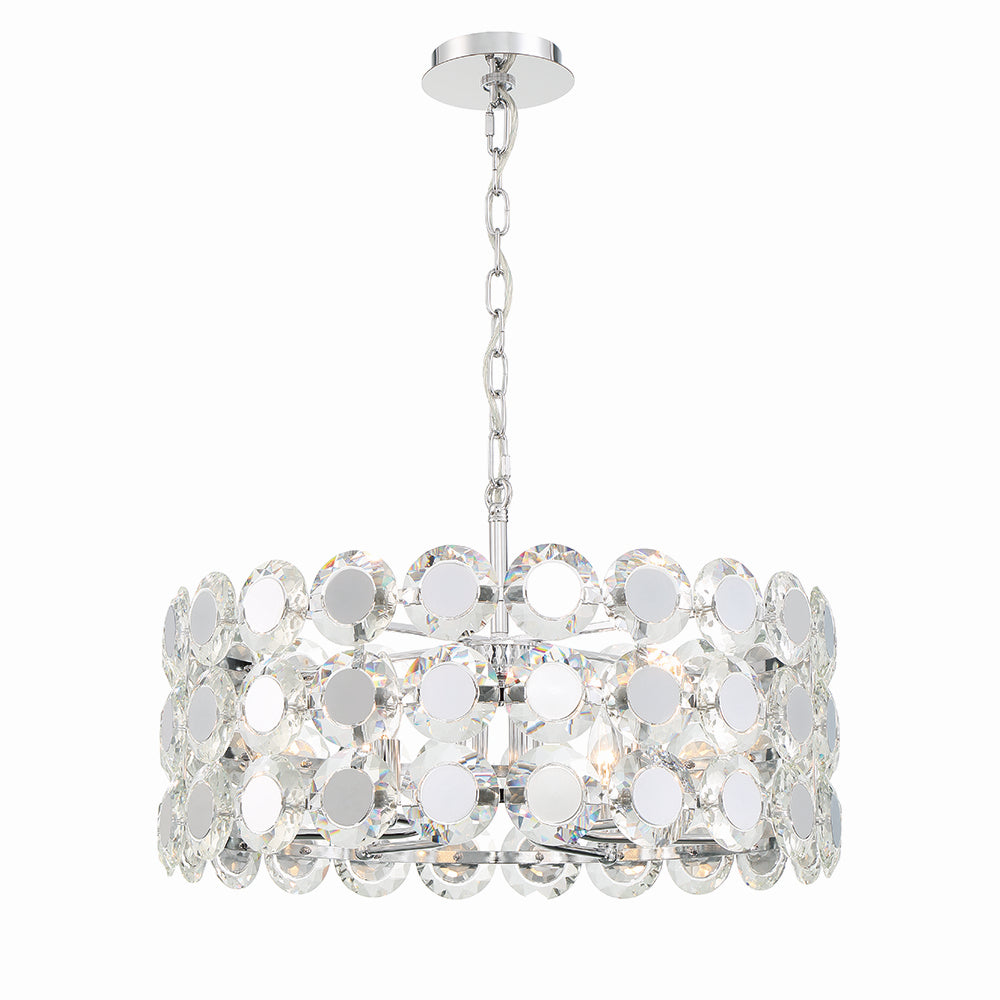 Lustre Perrene Chrome, 23 1/4" – Eurofase