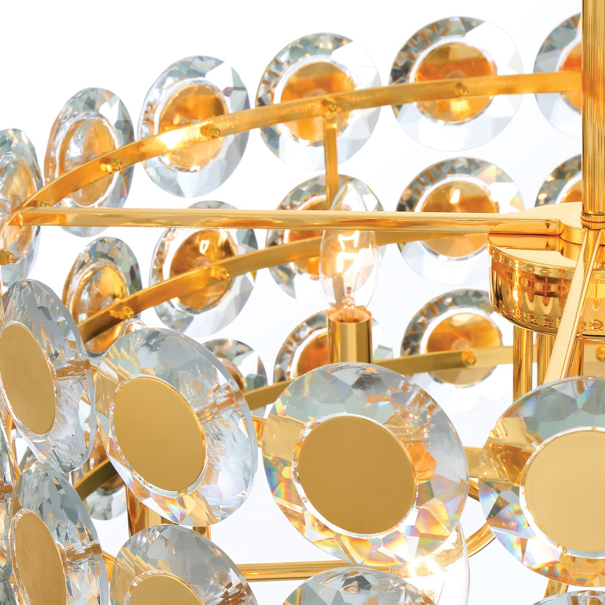 Lustre Perrene Or, 23 1/4" – vue 3