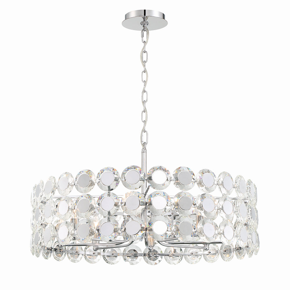 Lustre Perrene Chrome, 31 1/2" – Eurofase