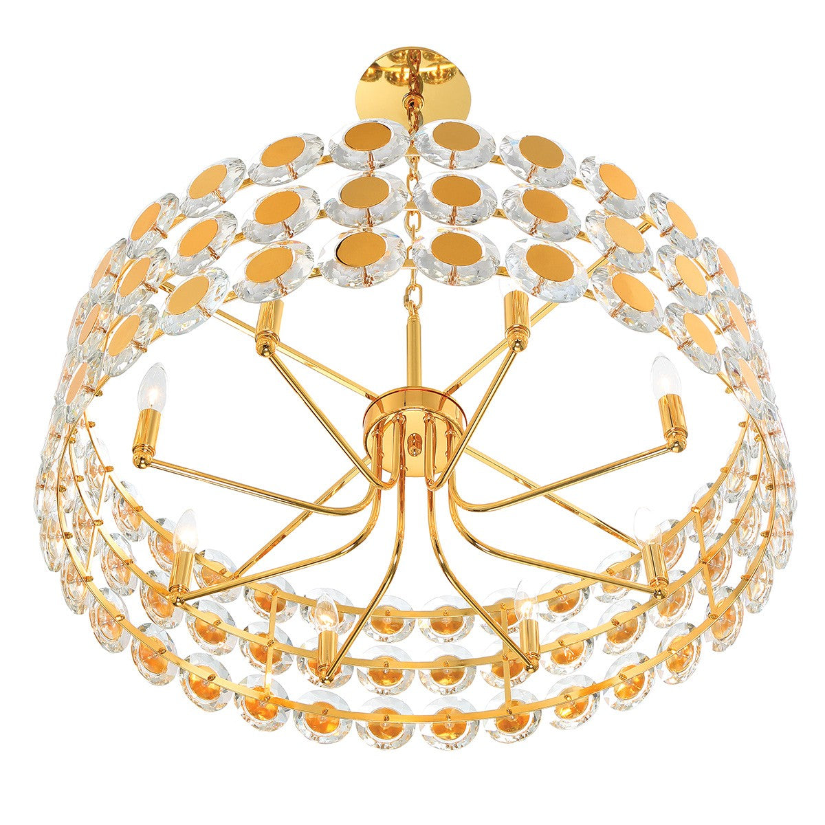 Lustre Perrene Or, 31 1/2" – vue 2