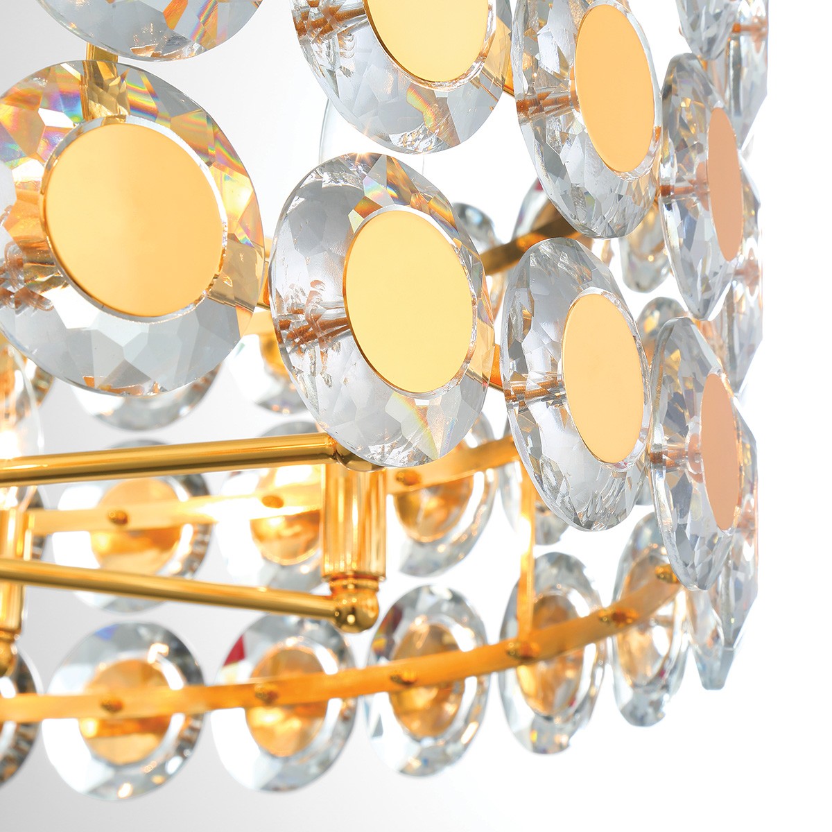Lustre Perrene Or, 31 1/2" – vue 3