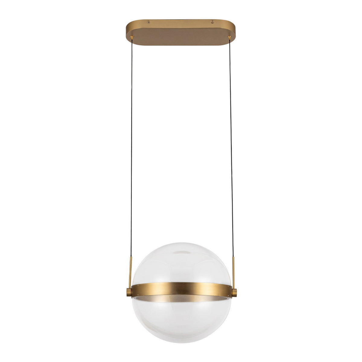 Lustre Pisces Or brossé/Guide de lumière – vue 4