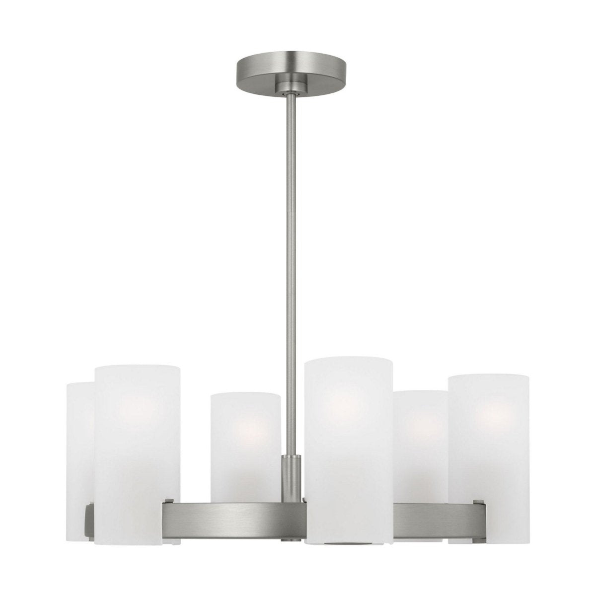 Lustre Rhode - Acier brossé 23 1/2" by Visual Comfort Studio | Luminaires & cie