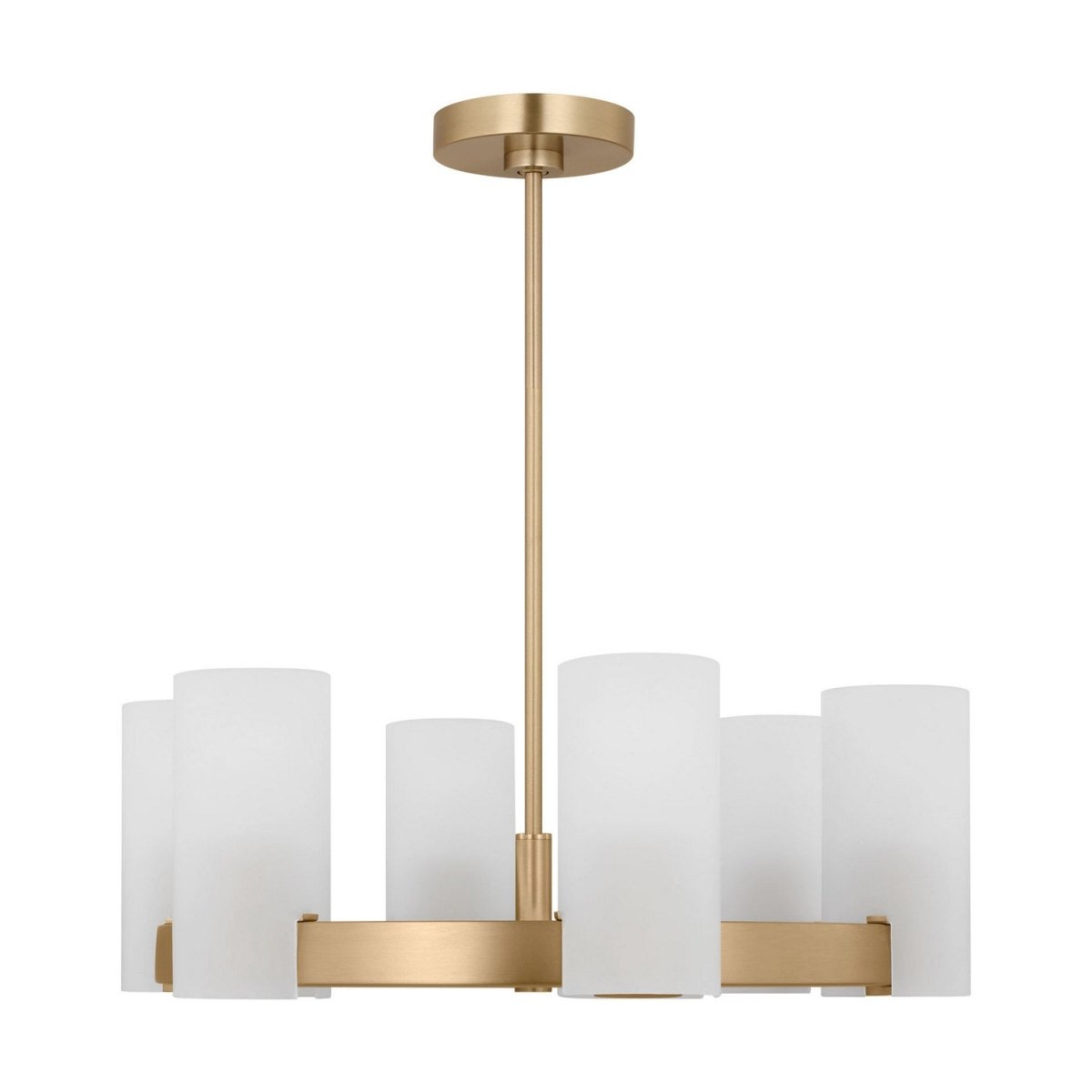 Lustre Rhode - Laiton satiné 30" by Visual Comfort Studio | Luminaires & cie