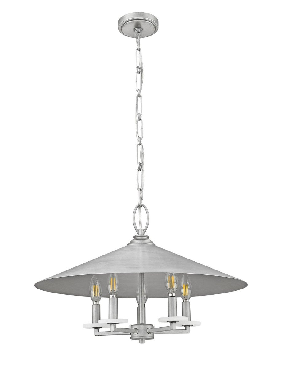 Lustre Rialto - Étain signature 22" by Z-Lite | Luminaires & cie