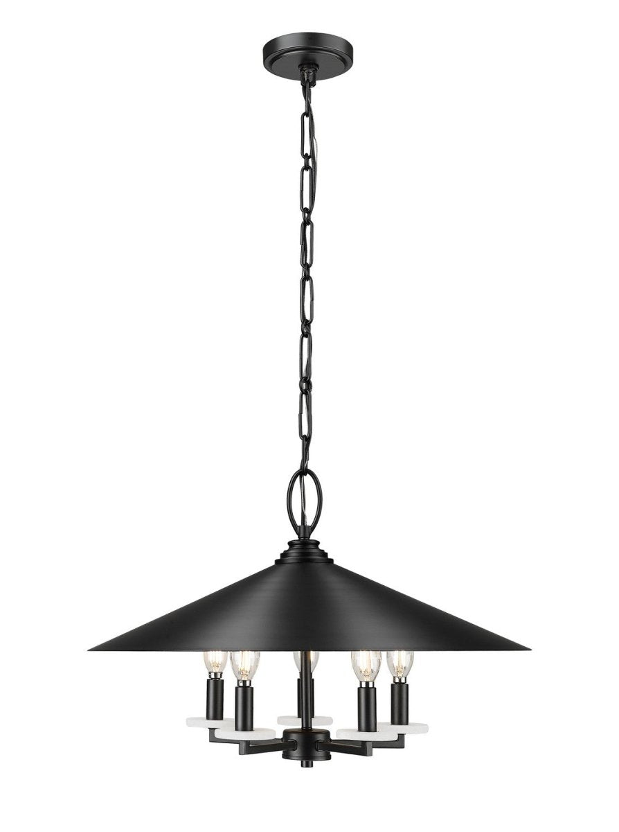 Lustre Rialto - Étain signature 32" by Z-Lite | Luminaires & cie