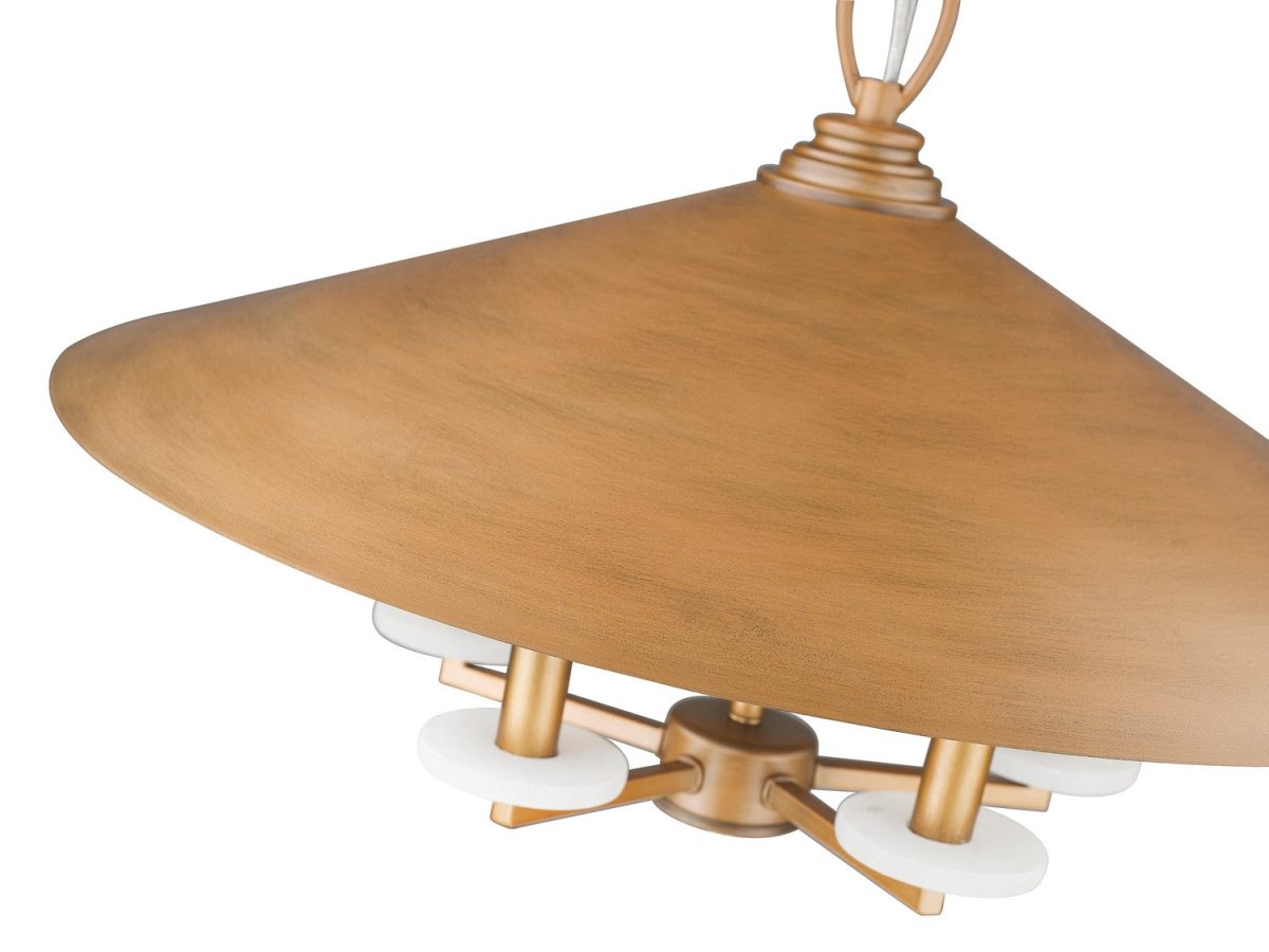 Lustre Rialto - Étain signature 32" by Z-Lite | Luminaires & cie