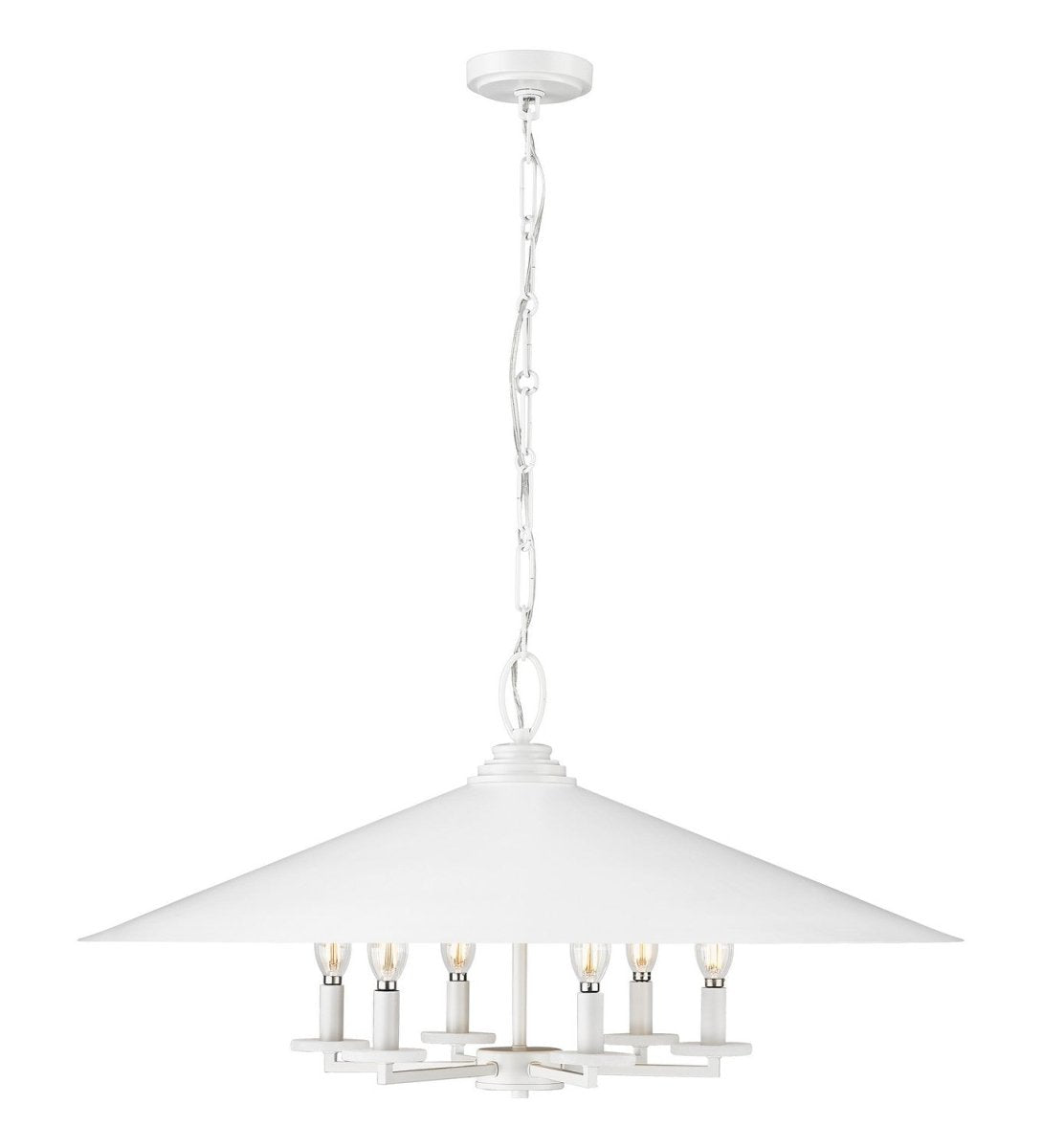 Lustre Rialto - Étain signature 32" by Z-Lite | Luminaires & cie