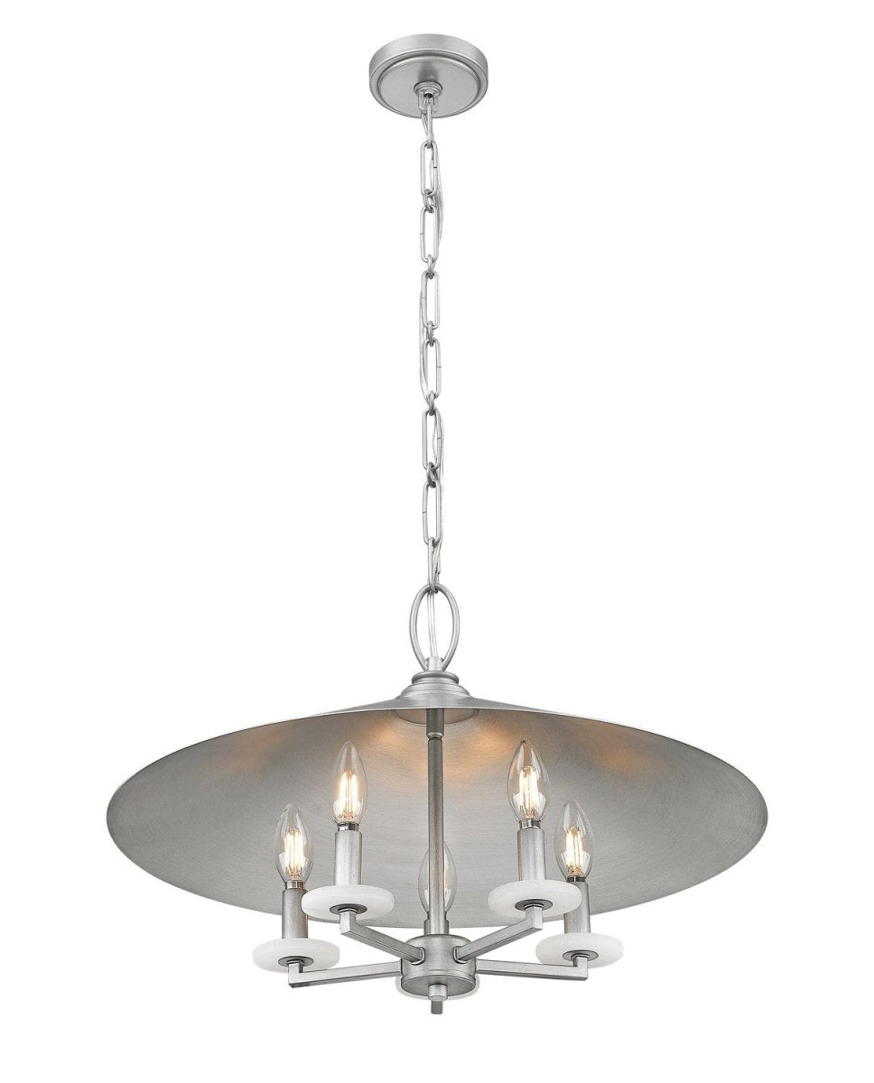 Lustre Rialto - Étain signature 32" by Z-Lite | Luminaires & cie