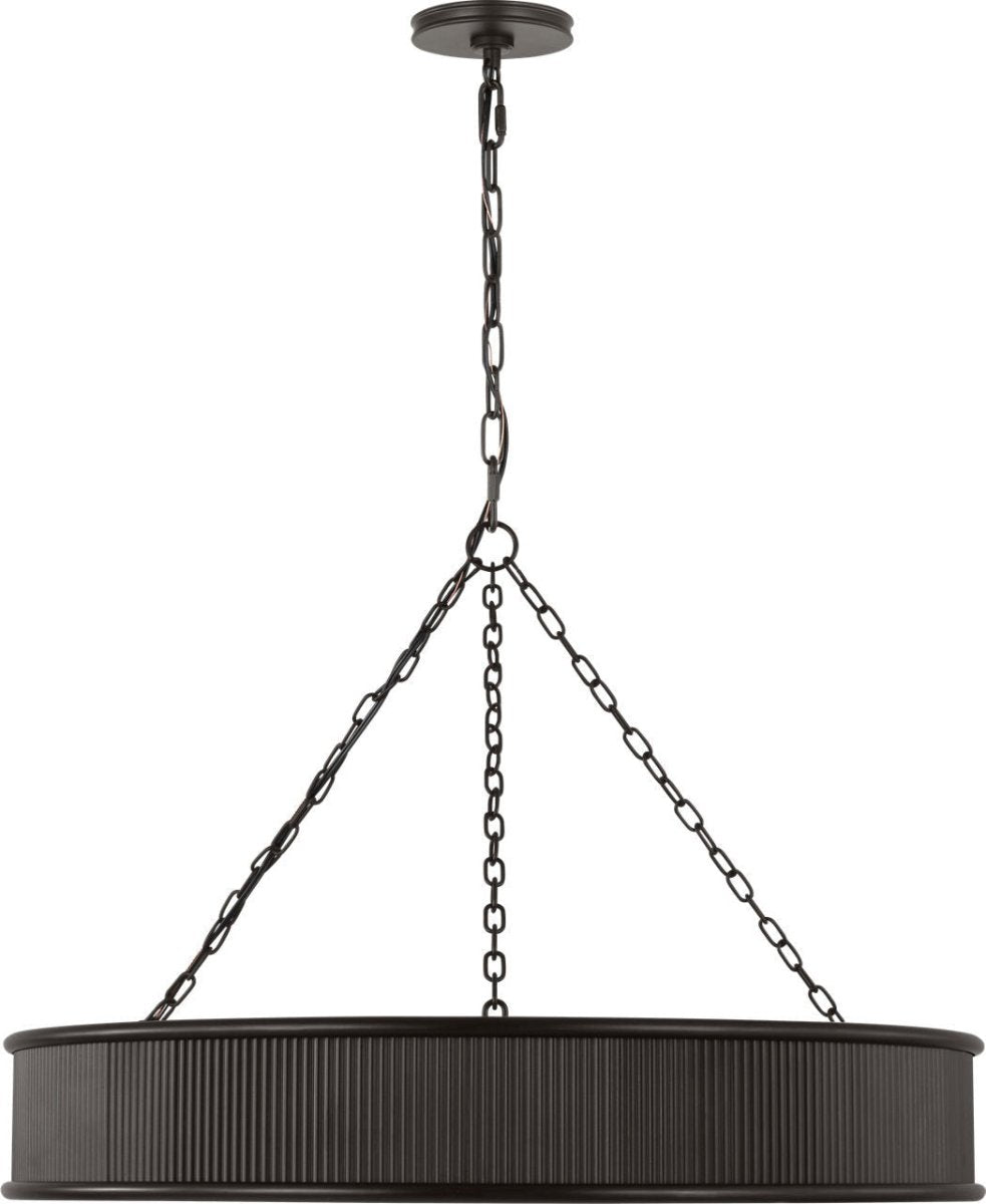 Lustre Ritz - Fer vieilli 27" by Visual Comfort Studio | Luminaires & cie