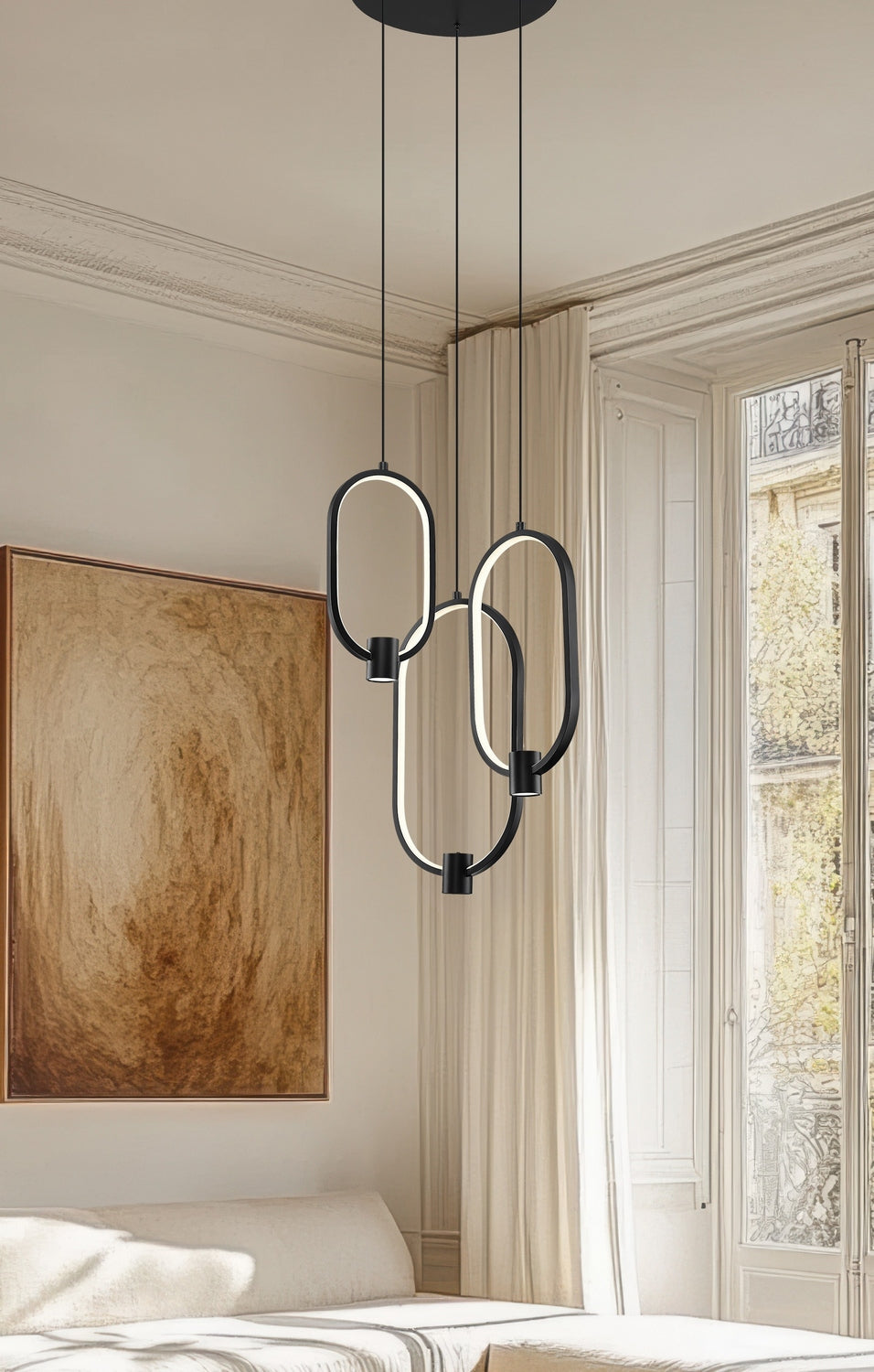 Lustre Saros 16 1/4" – vue 8