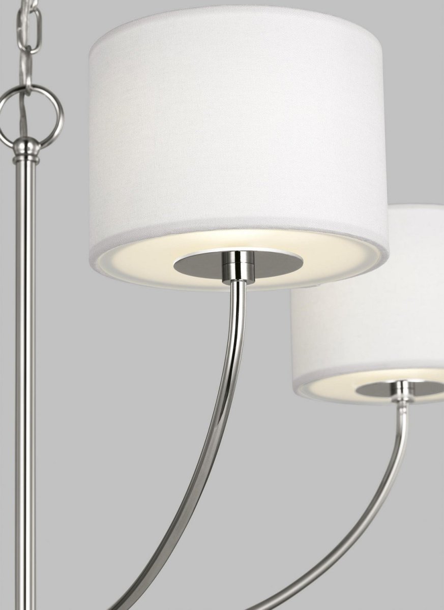 Lustre Sawyer - Rotin blond 32" by Visual Comfort Studio | Luminaires & cie