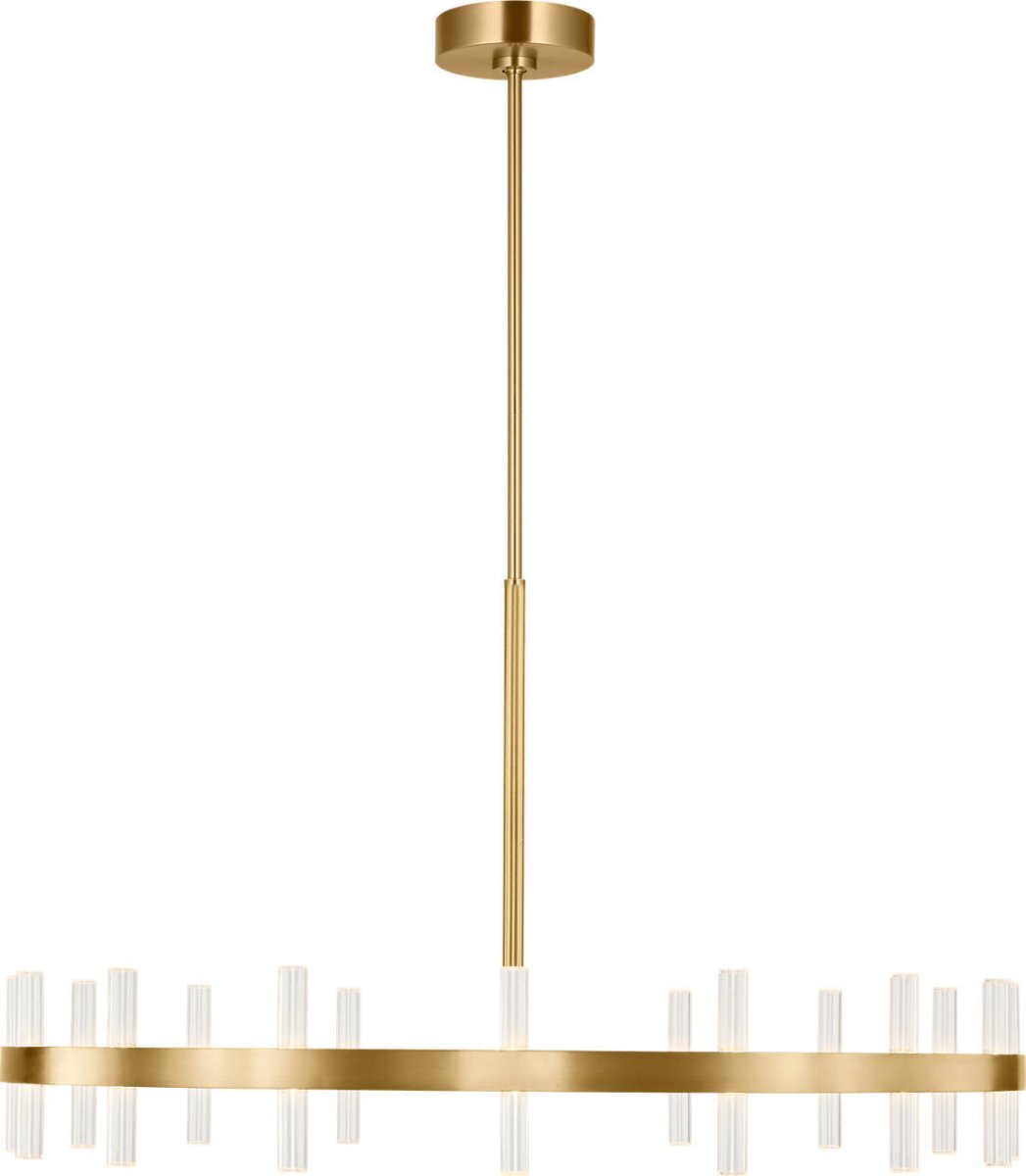 Lustre Silas - Noir minuit 36" by Visual Comfort Studio | Luminaires & cie