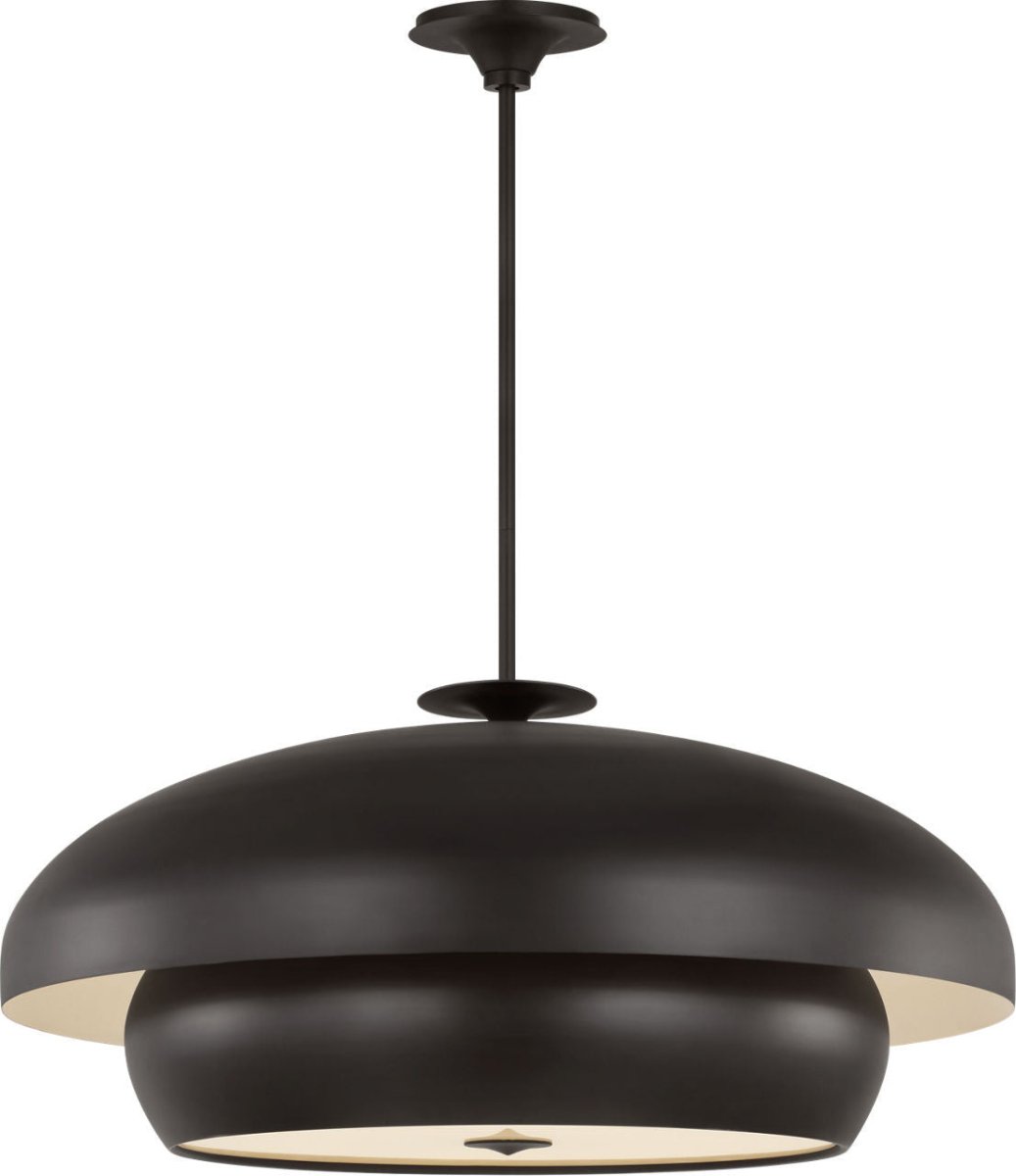 Lustre Solene - Or vieilli 24" by Visual Comfort Studio | Luminaires & cie