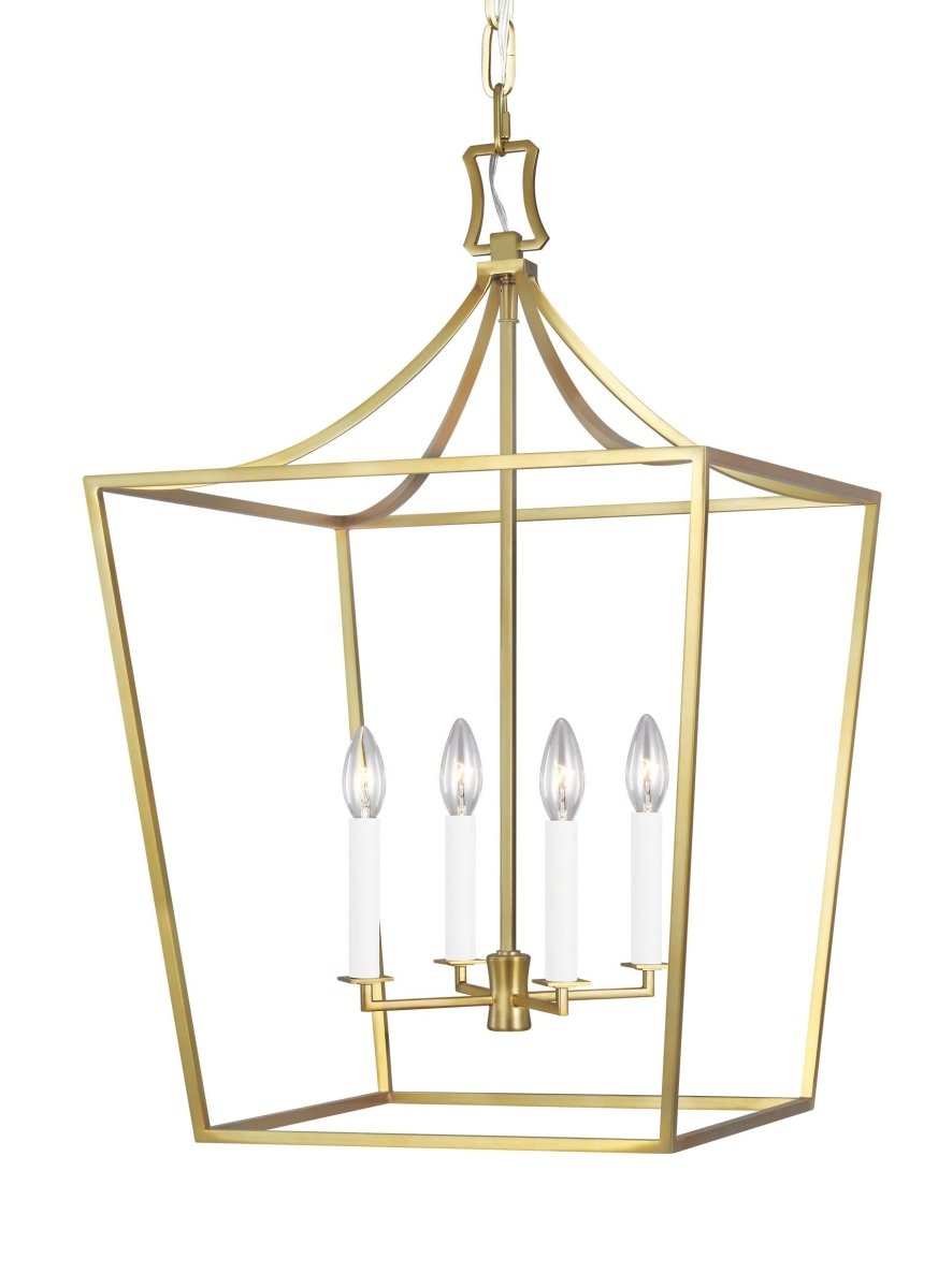Lustre Southold - Nickel poli 10" by Visual Comfort Studio | Luminaires & cie