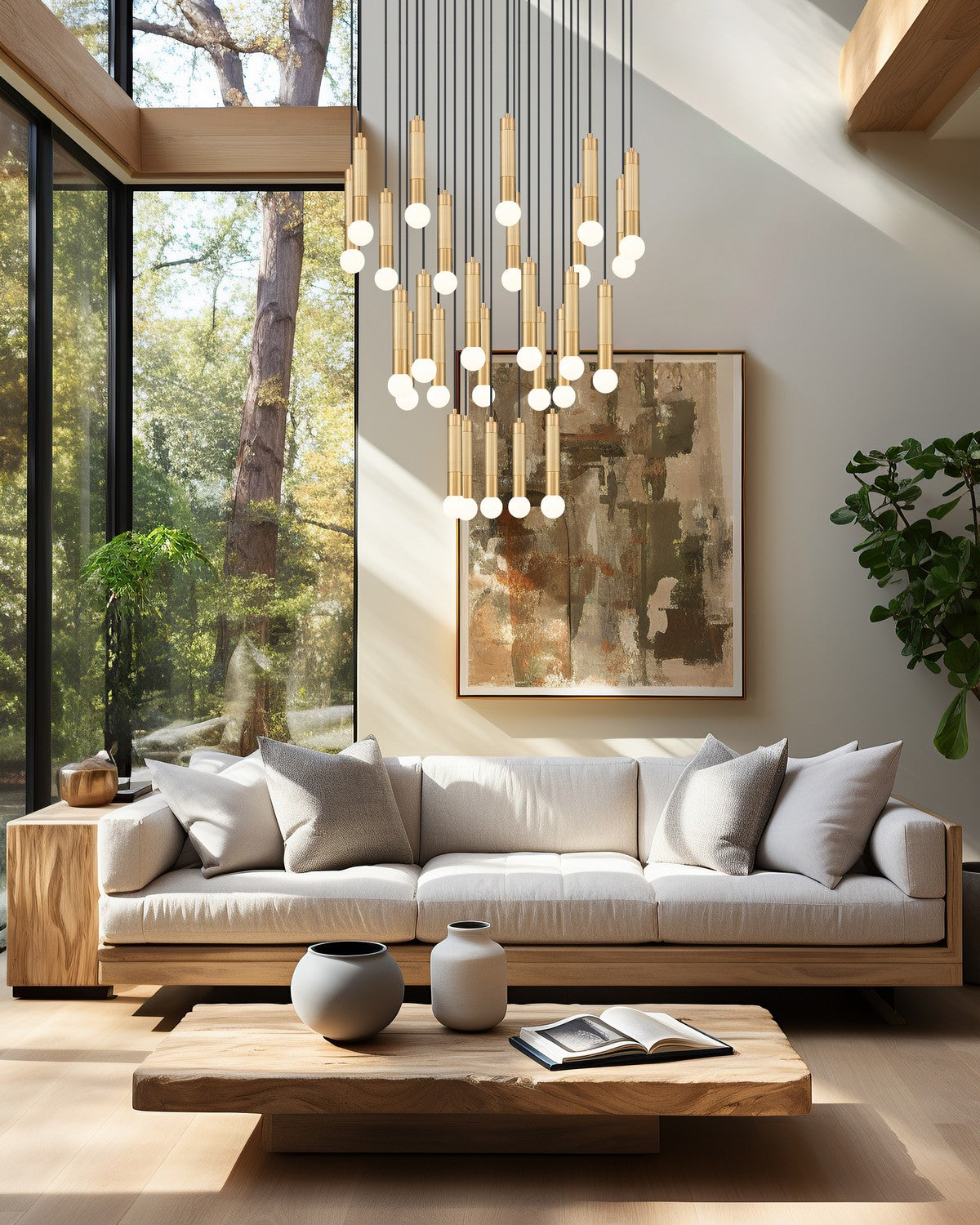 Lustre Stari Or moderne, 36" – vue 7