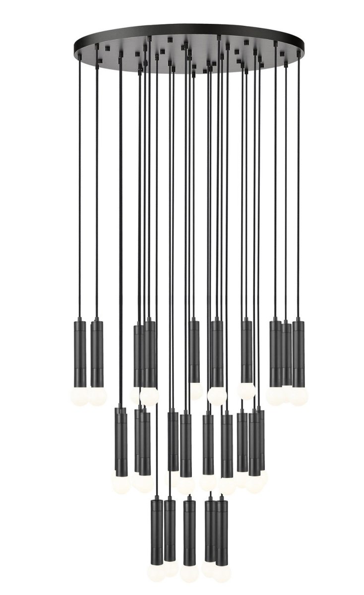Lustre Stari - Noir mat 36" by Z-Lite | Luminaires & cie
