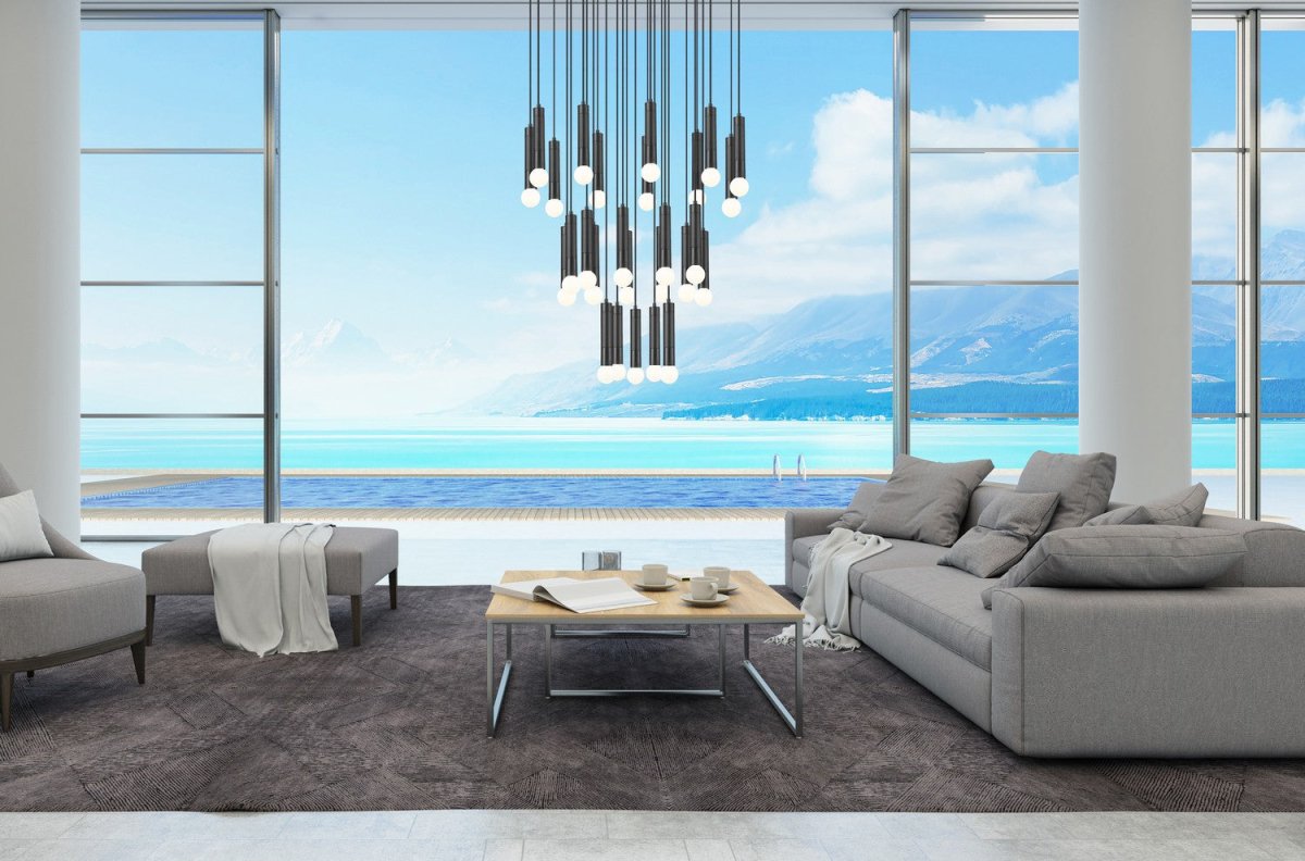 Lustre Stari - Or moderne 36" by Z-Lite | Luminaires & cie