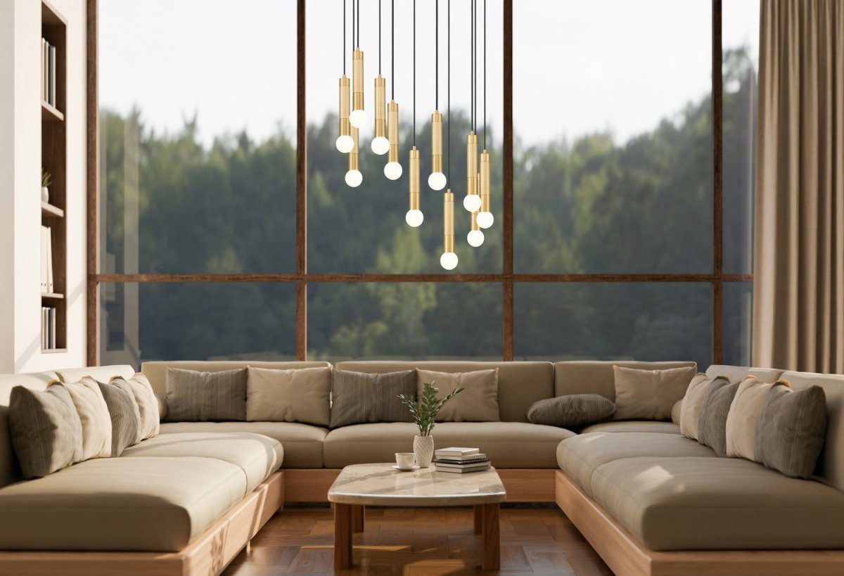 Lustre Stari - Or moderne 36" by Z-Lite | Luminaires & cie
