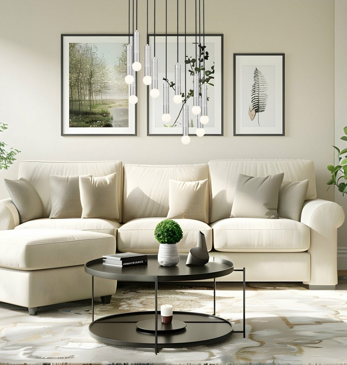 Lustre Stari - Or moderne 36" by Z-Lite | Luminaires & cie