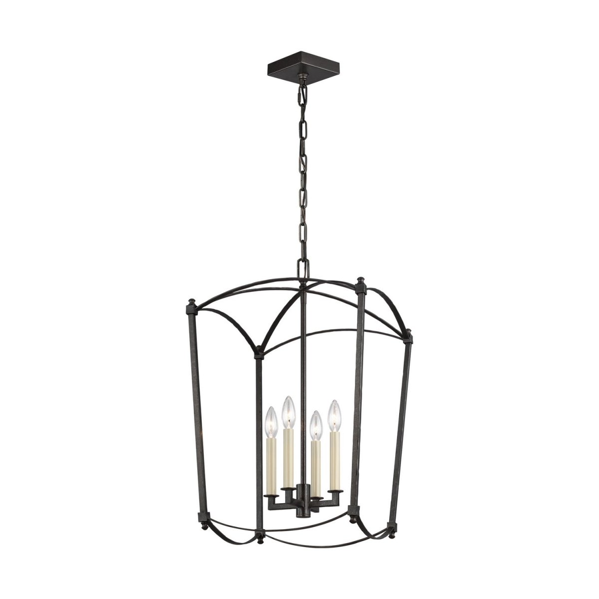 Lustre Thayer - Acier Smith 16" by Visual Comfort Studio | Luminaires & cie
