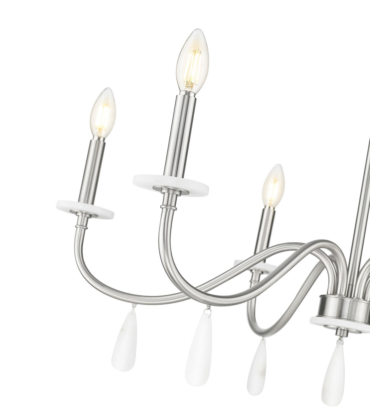 Lustre Toussant Nickel brossé, 32" – vue 5
