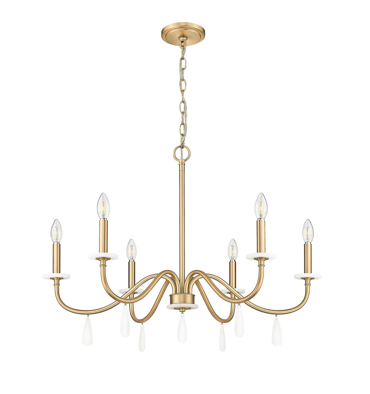 Lustre Toussant Or moderne, 32" – vue 2