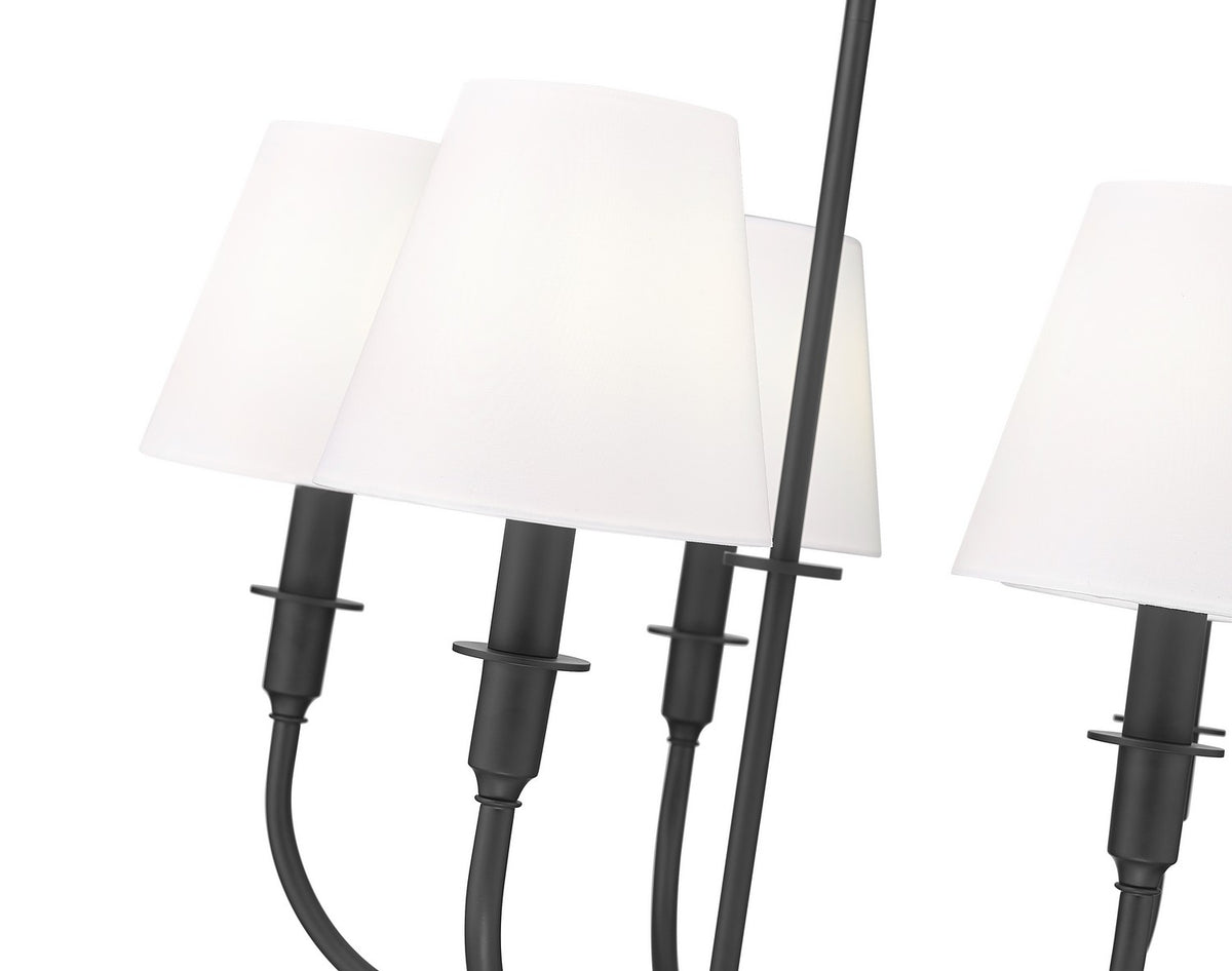 Lustre Tova Noir mat, 22 1/2" – vue 5