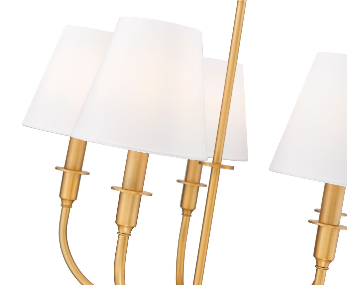 Lustre Tova Laiton frotté, 22 1/2" – vue 4