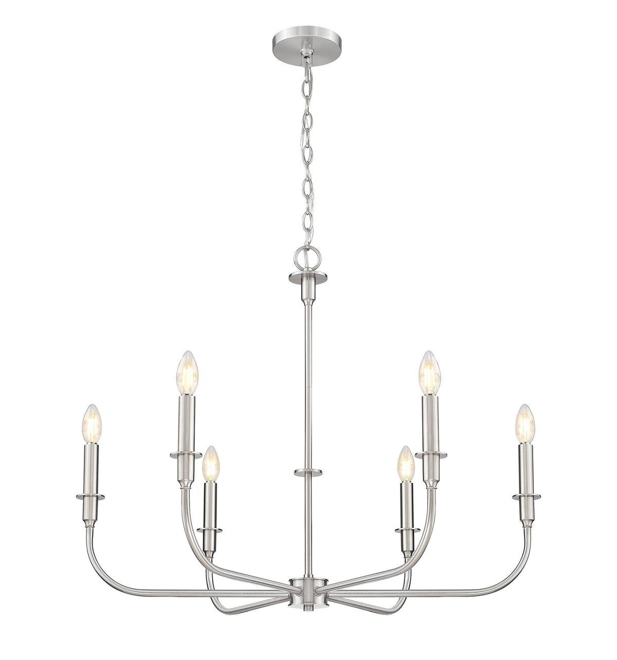 Lustre Tova Nickel brossé, 36 1/2" – vue 2