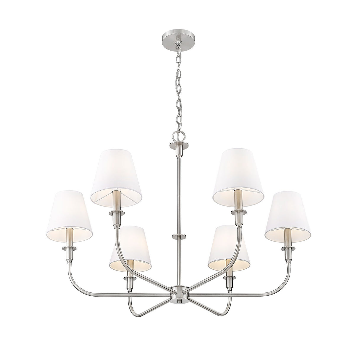 Lustre Tova Nickel brossé, 36 1/2" – vue 3