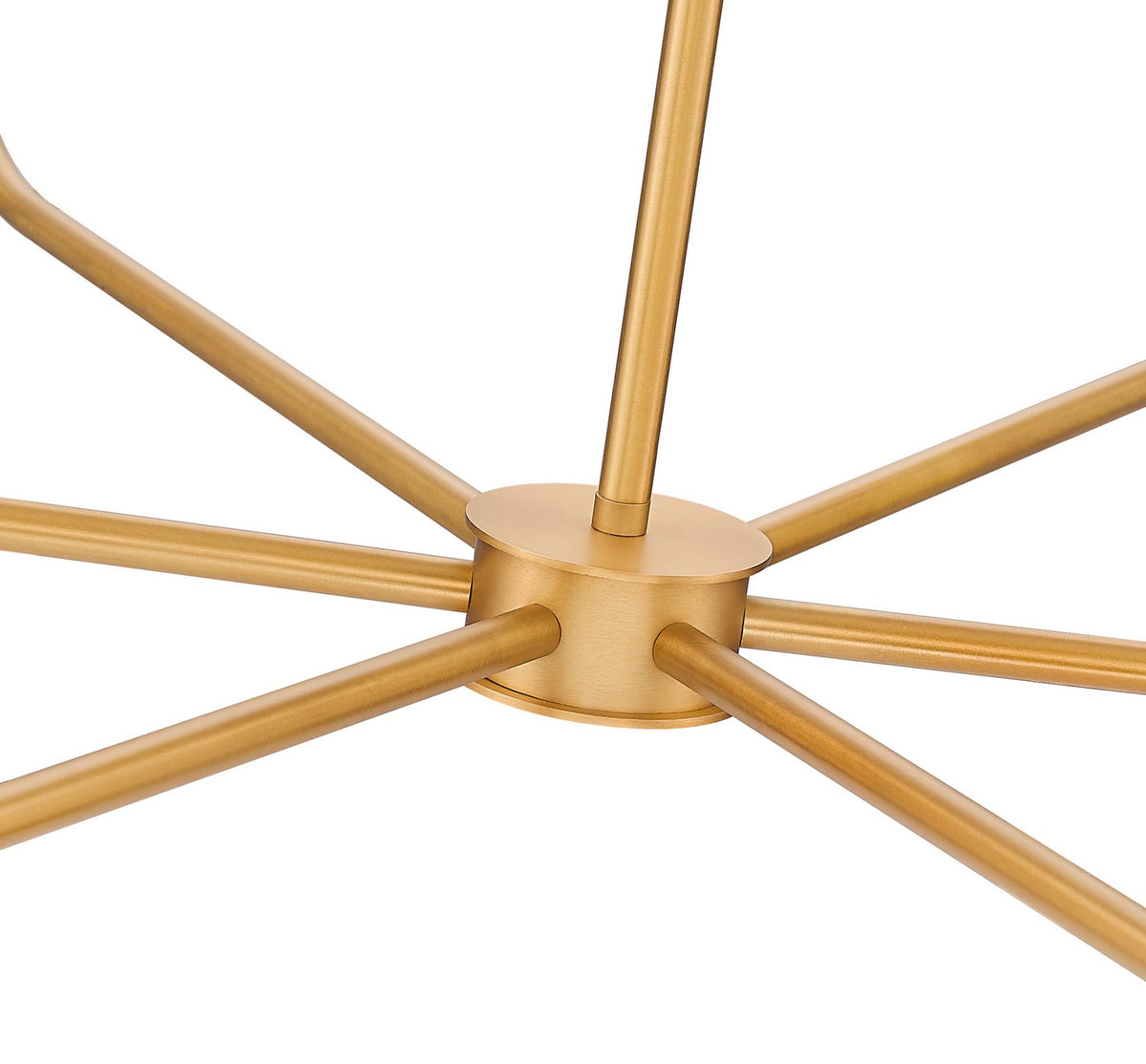 Lustre Tova Laiton frotté, 48 3/4" – vue 3