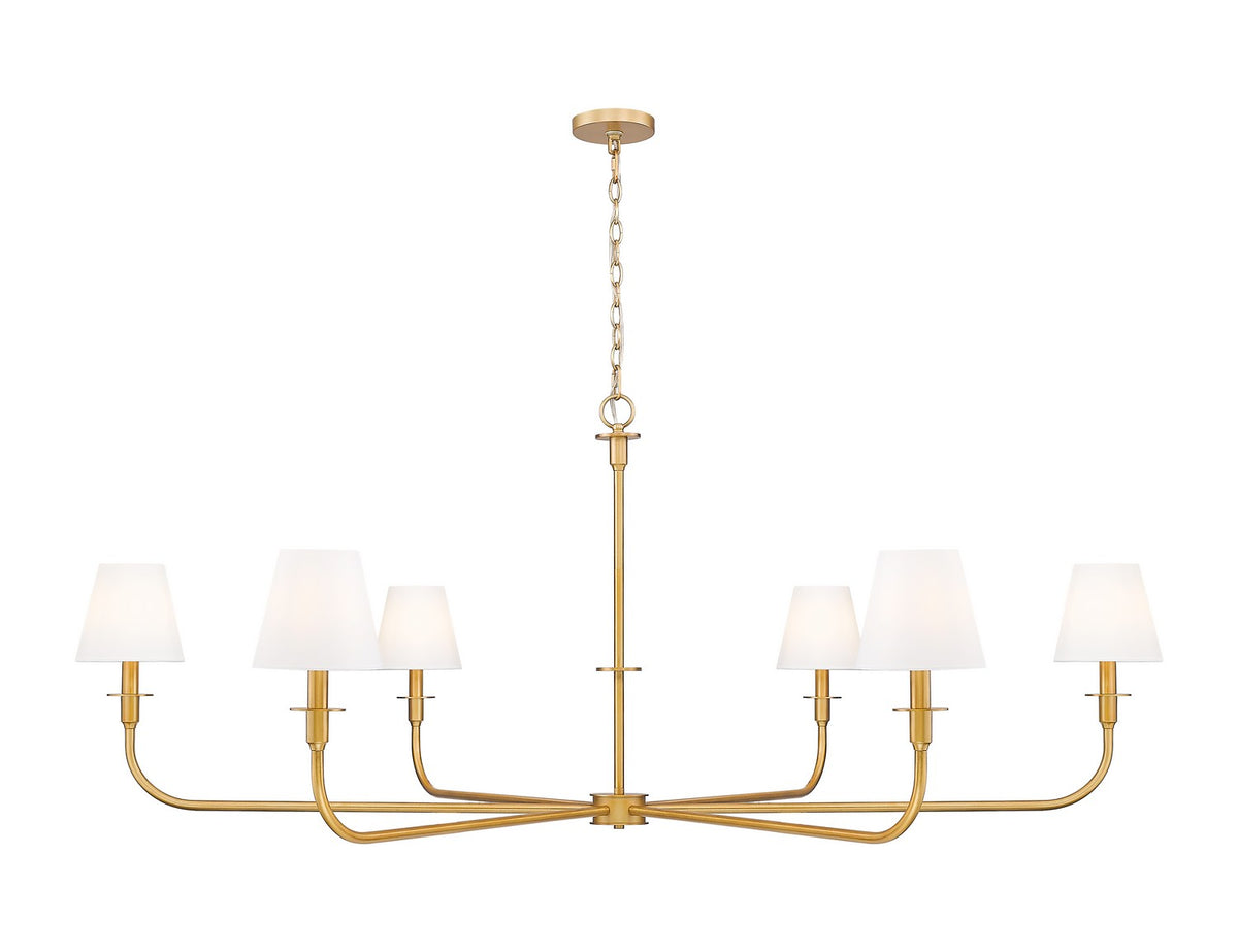 Lustre Tova Laiton frotté, 65 3/4" – Z-Lite