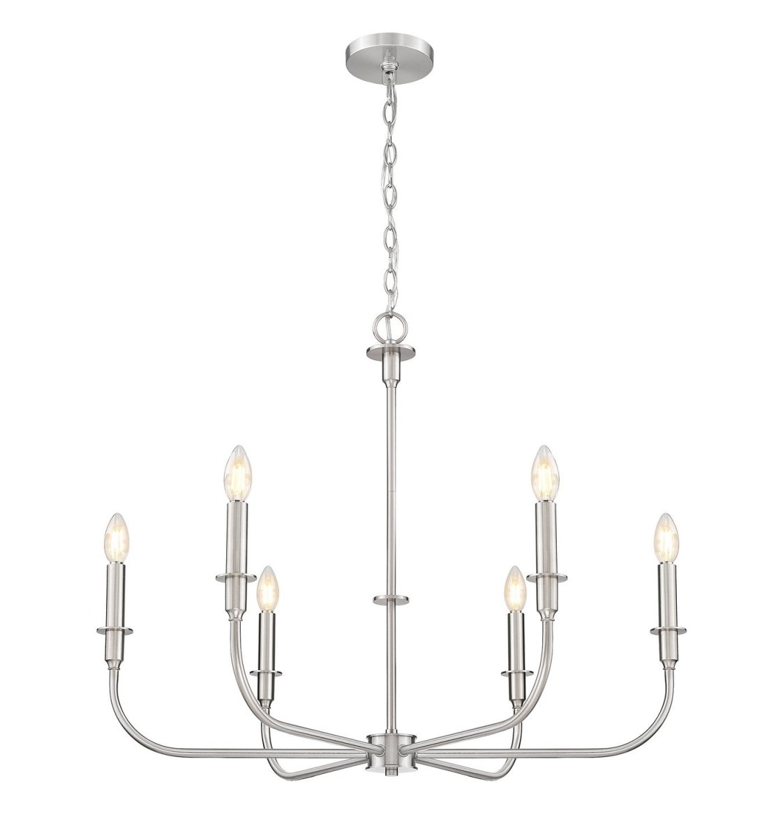 Lustre Tova - Laiton frotté 65 3/4" by Z-Lite | Luminaires & cie