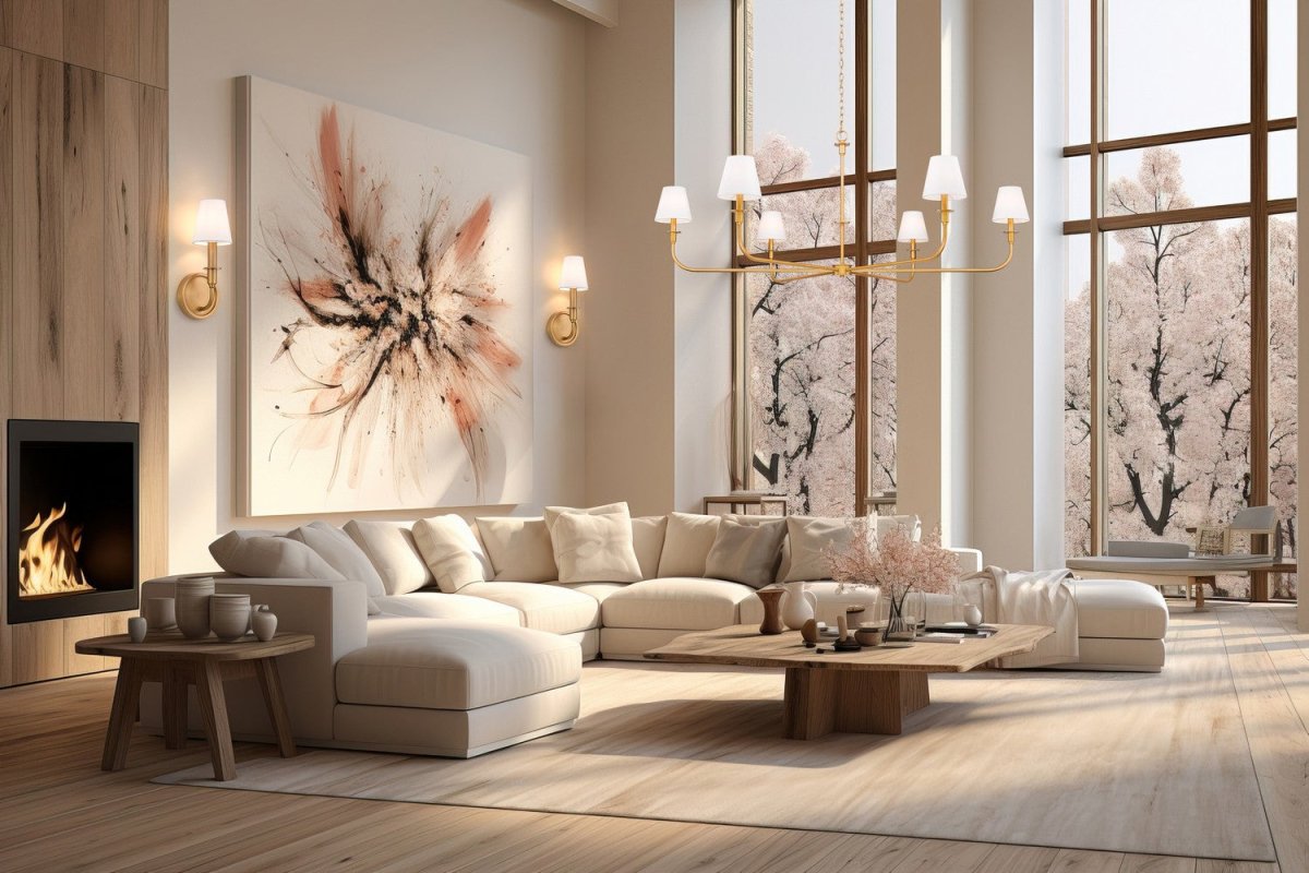 Lustre Tova - Laiton frotté 65 3/4" by Z-Lite | Luminaires & cie