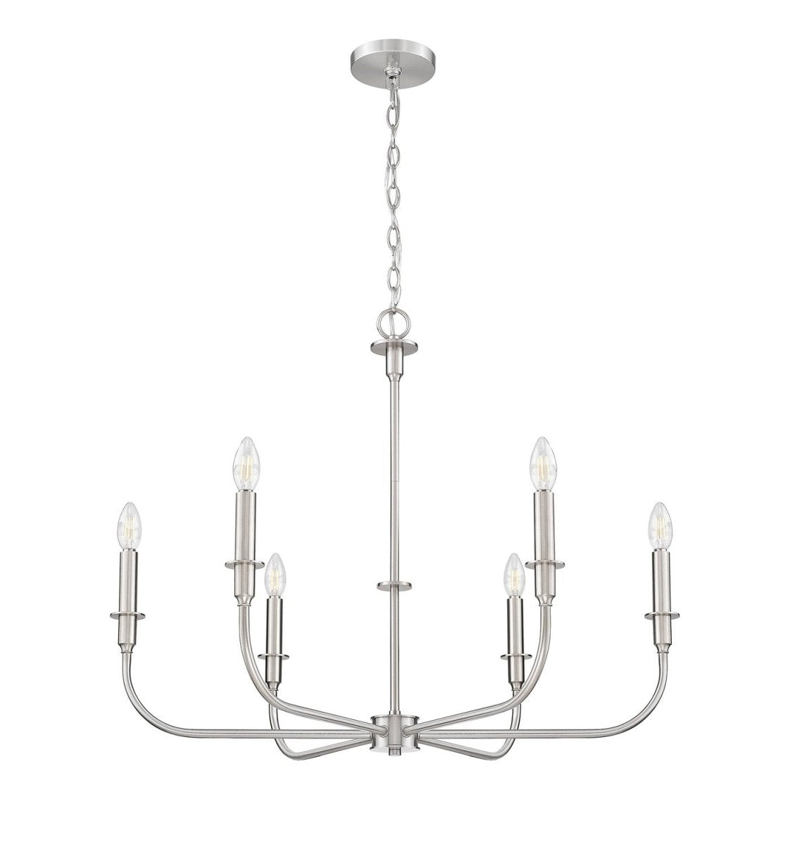 Lustre Tova - Laiton frotté 65 3/4" by Z-Lite | Luminaires & cie