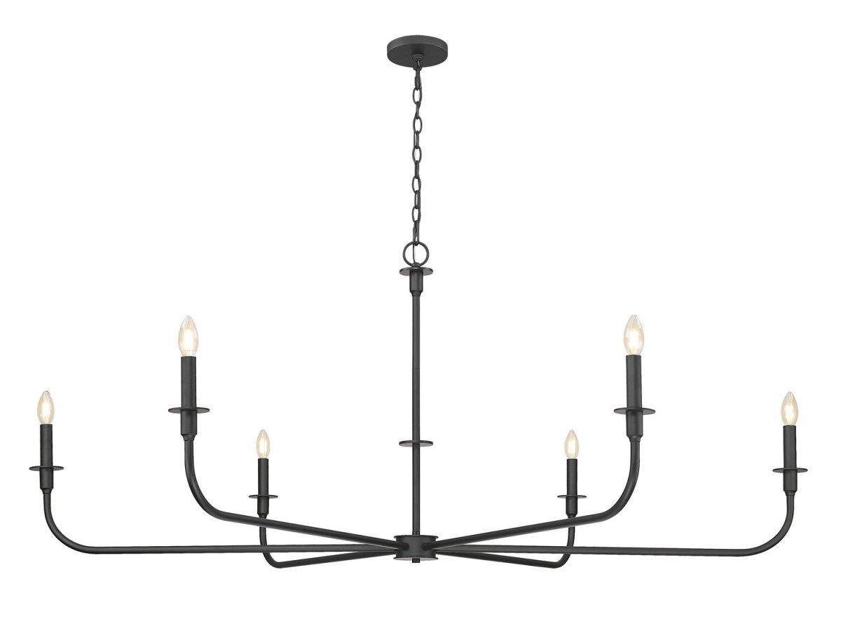 Lustre Tova - Laiton frotté 65 3/4" by Z-Lite | Luminaires & cie