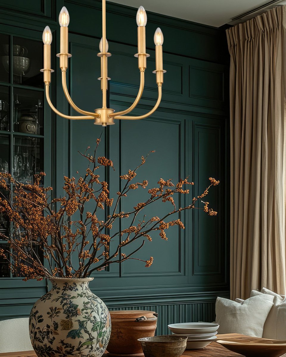 Lustre Tova - Laiton frotté 65 3/4" by Z-Lite | Luminaires & cie