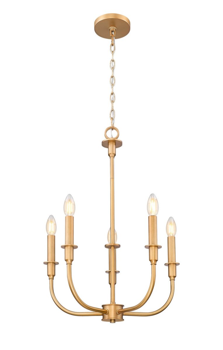 Lustre Tova - Laiton frotté 65 3/4" by Z-Lite | Luminaires & cie
